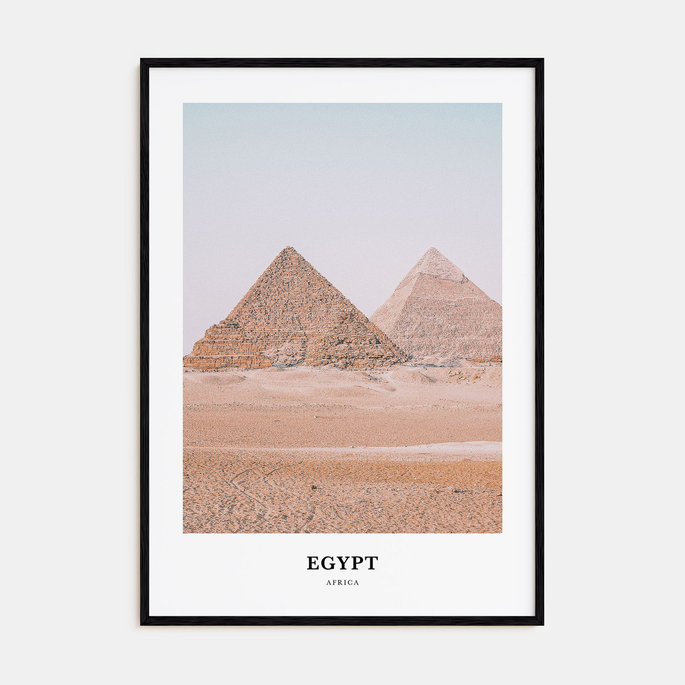 Egypt Portrait Color Poster