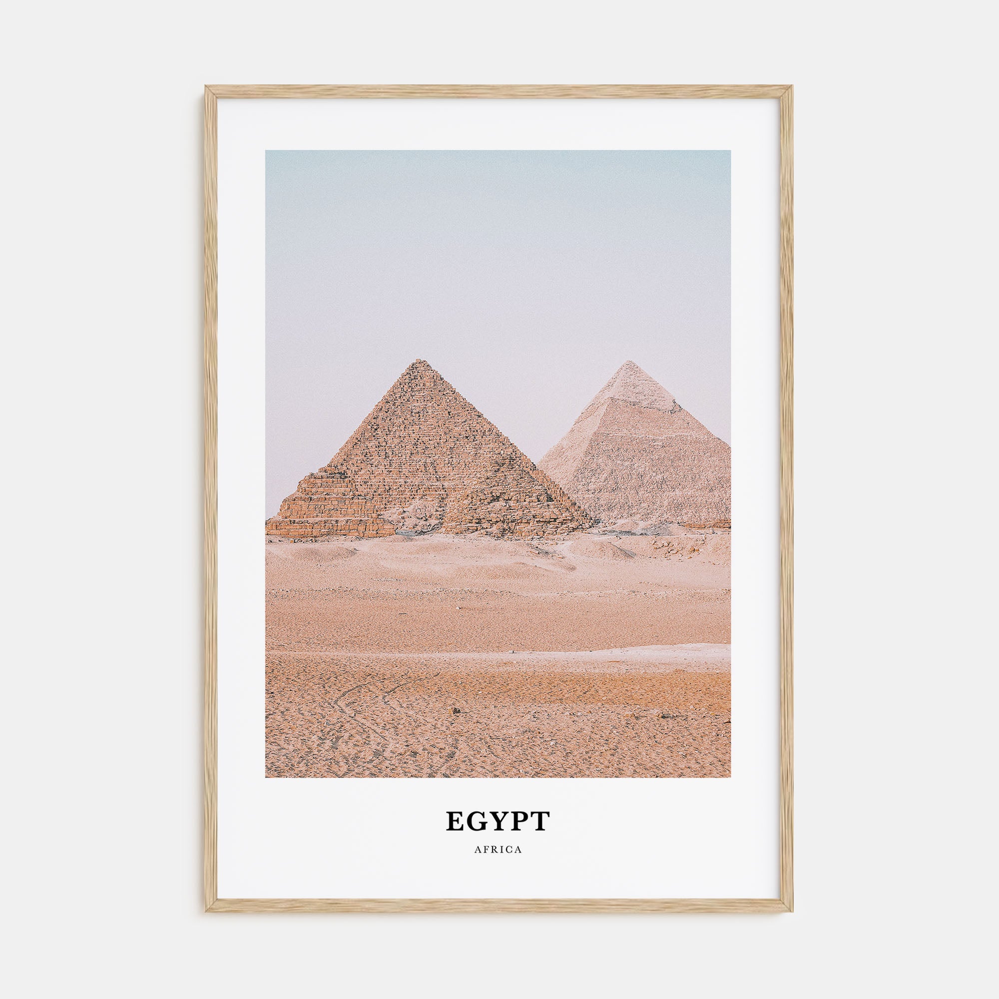 Egypt Portrait Color Poster