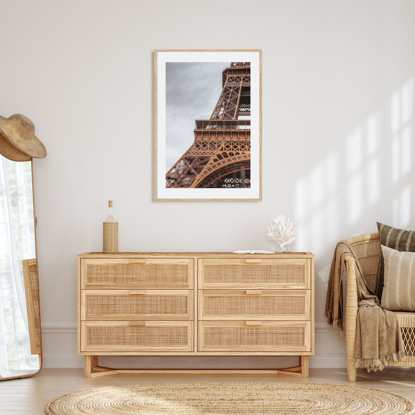 Eiffel Tower Photo Color No 1 Poster