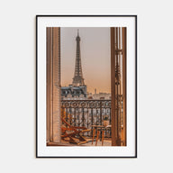 Eiffel Tower Photo Color No 2 Poster