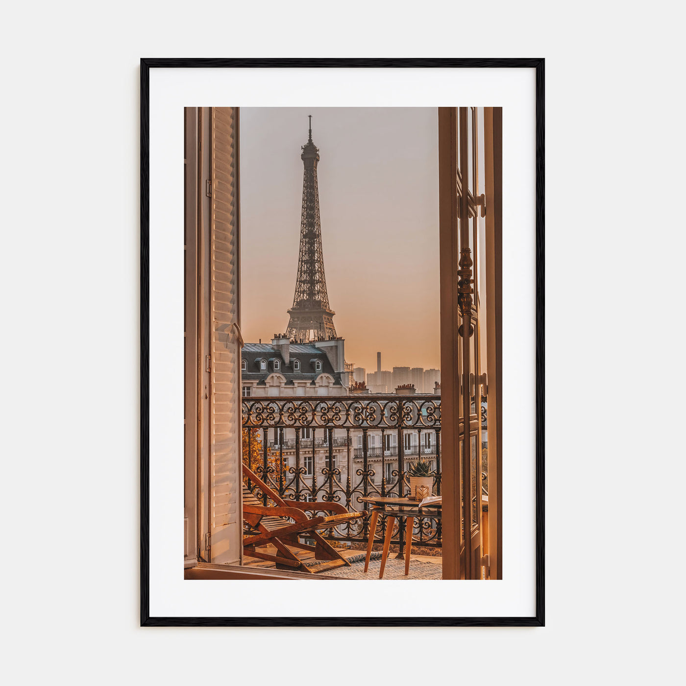 Eiffel Tower Photo Color No 2 Poster