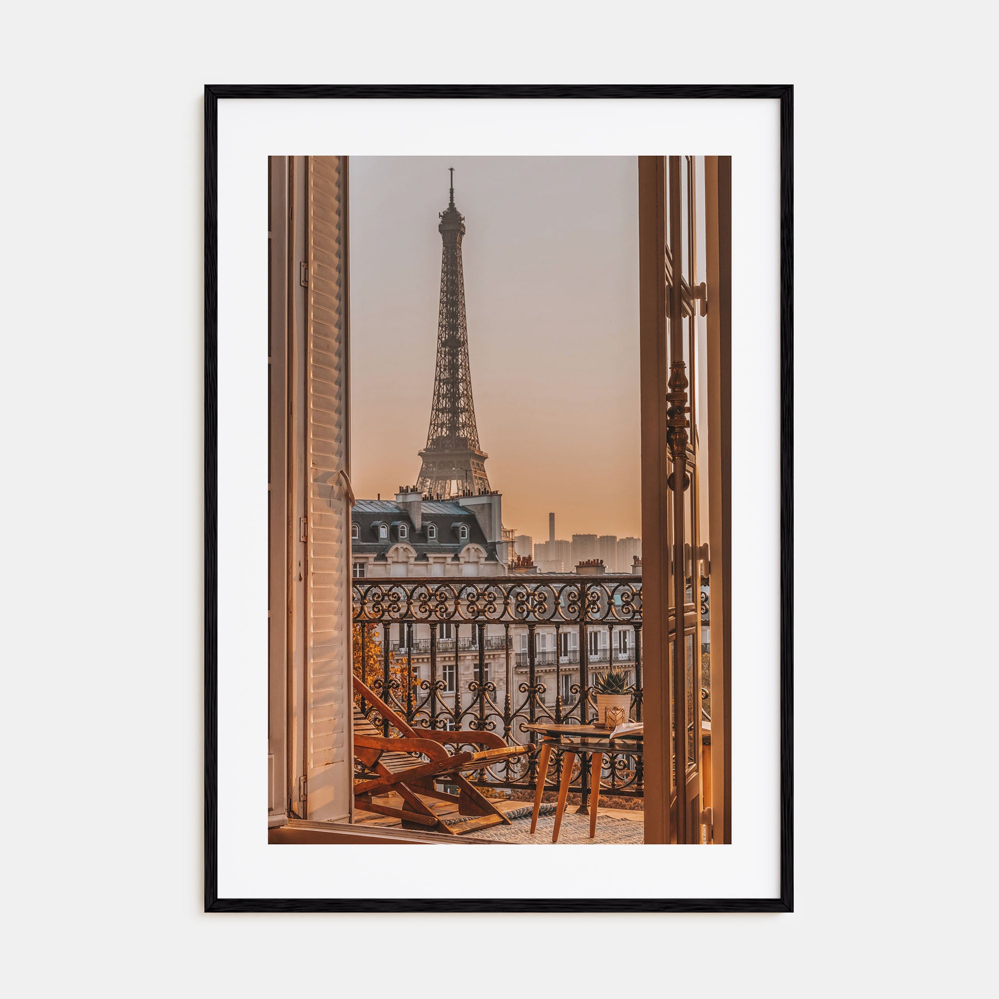 Eiffel Tower Photo Color No 2 Poster
