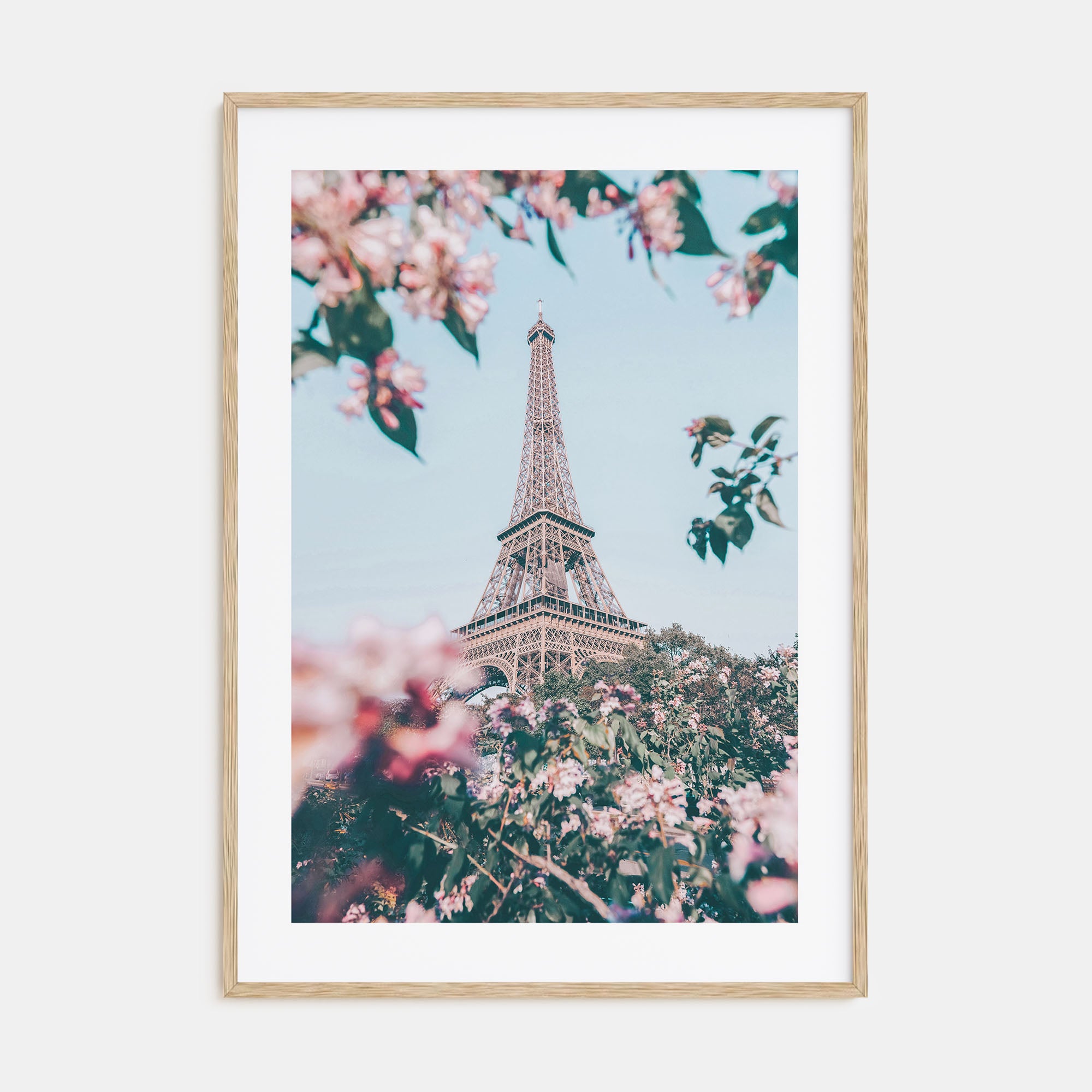 Eiffel Tower Photo Color No 3 Poster