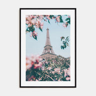 Eiffel Tower Photo Color No 3 Poster