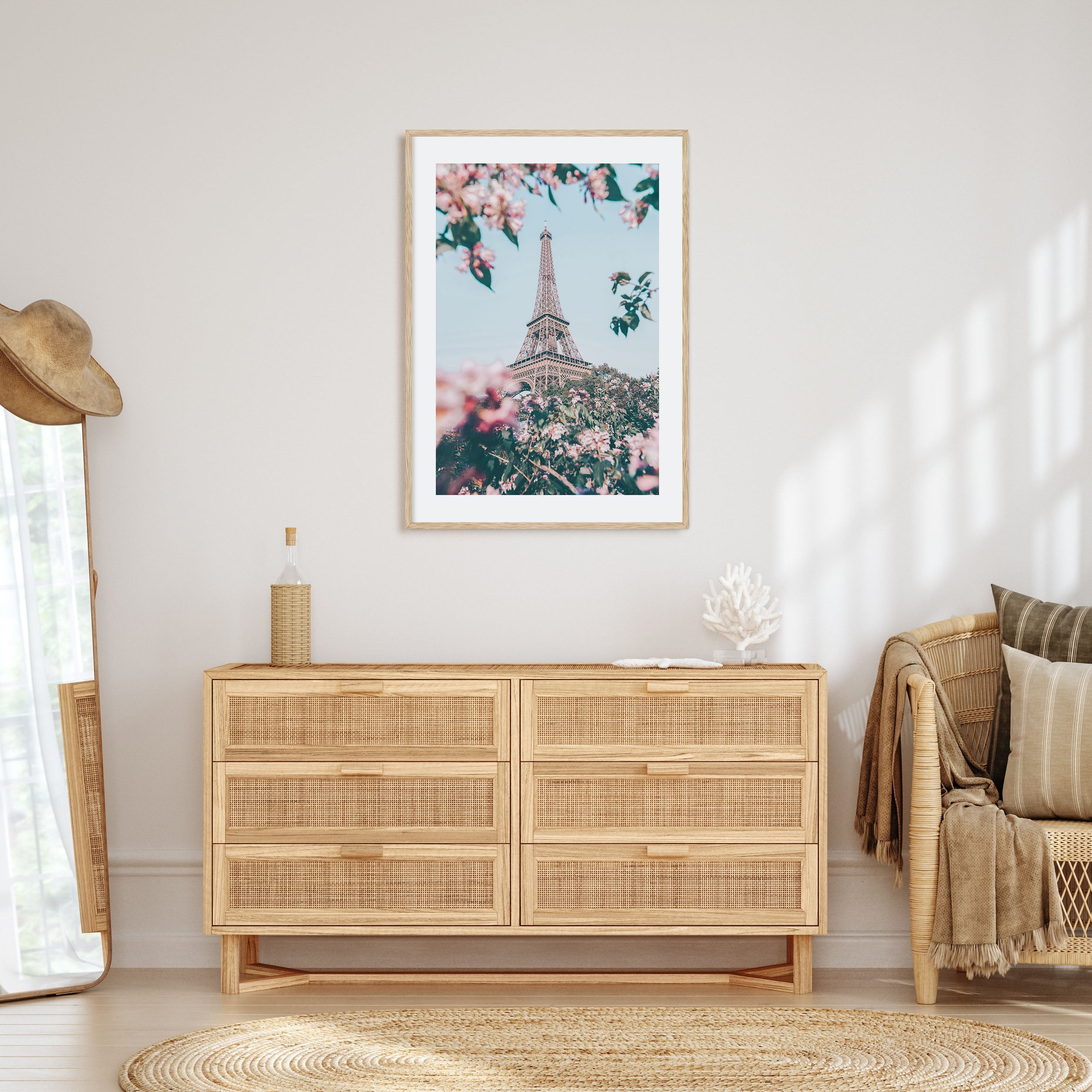 Eiffel Tower Photo Color No 3 Poster