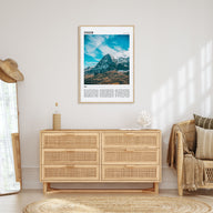 Eiger Travel Color Poster