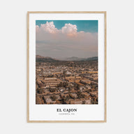 El Cajon Portrait Color Poster