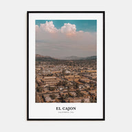El Cajon Portrait Color Poster
