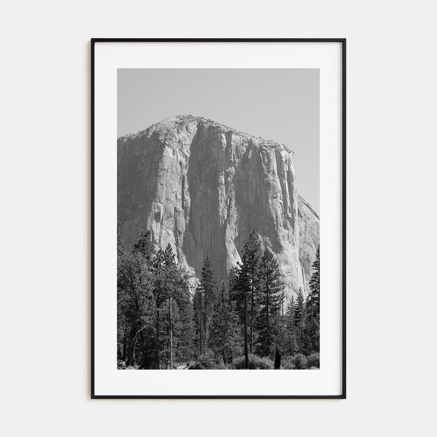 El Capitan Photo B&W Poster