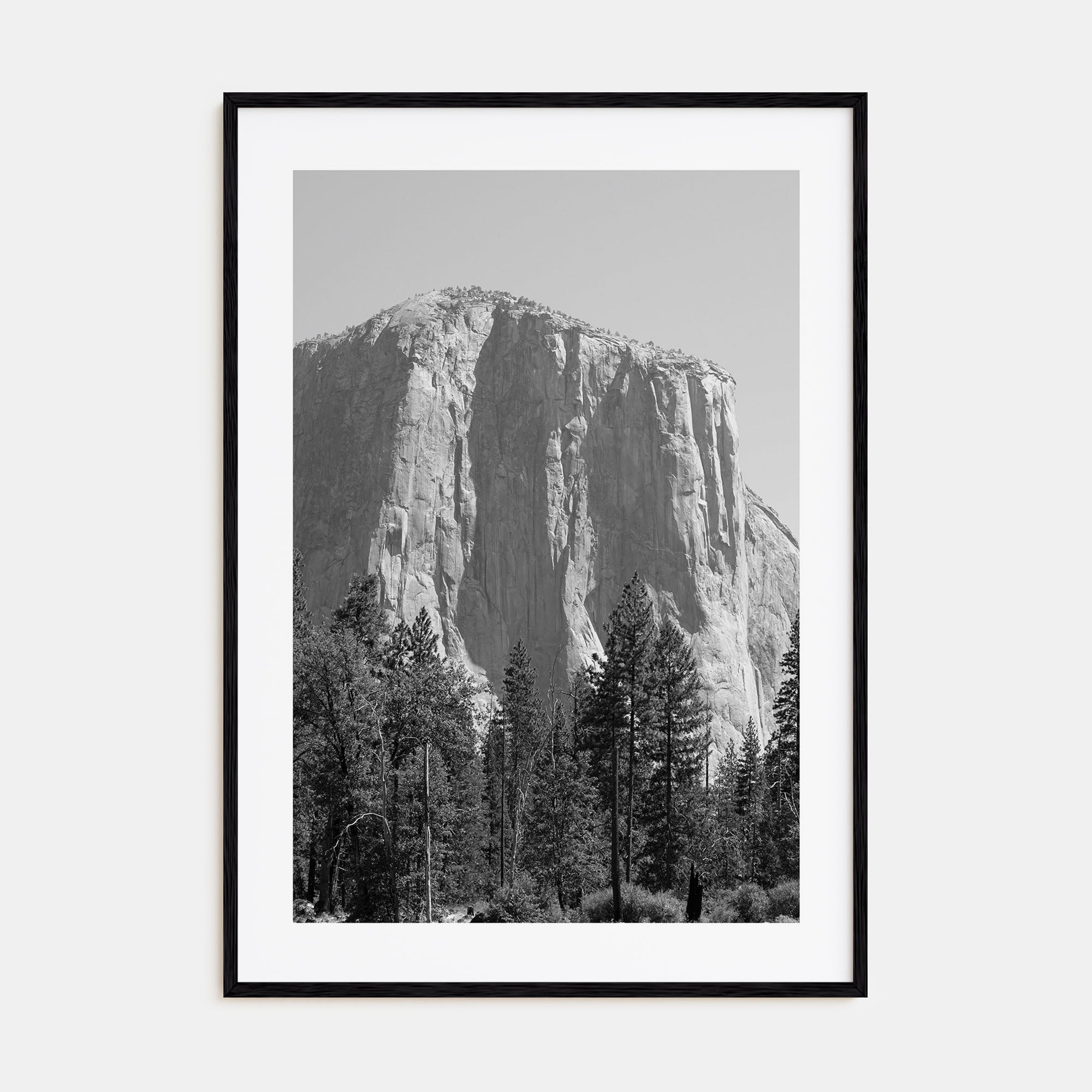 El Capitan Photo B&W Poster