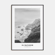 El Matador Portrait B&W Poster