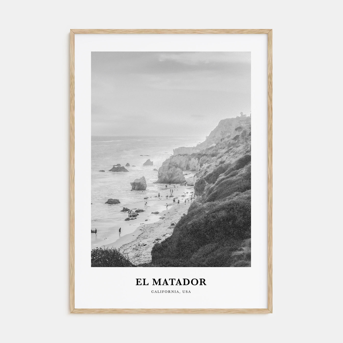 El Matador Portrait B&W Poster