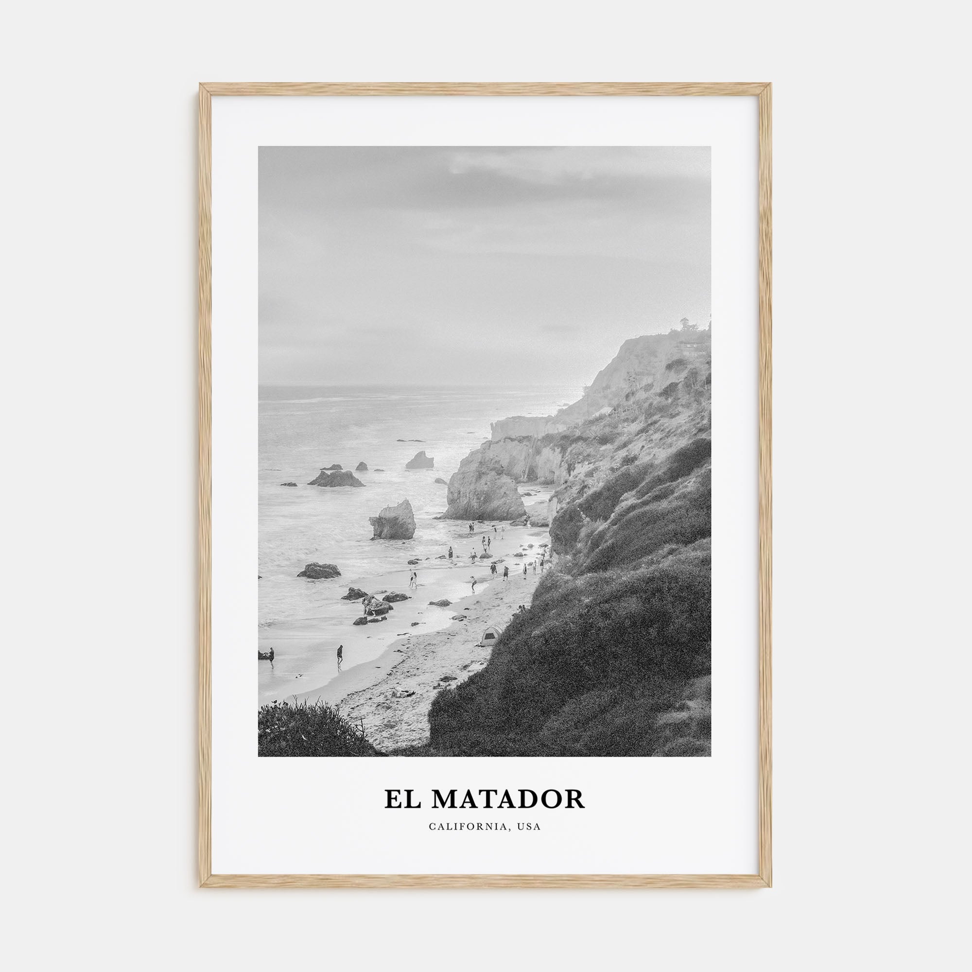 El Matador Portrait B&W Poster
