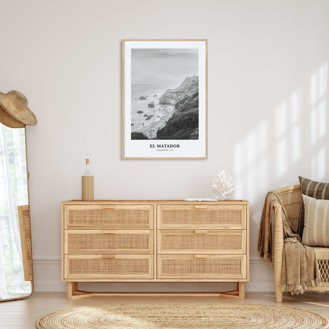 El Matador Portrait B&W Poster