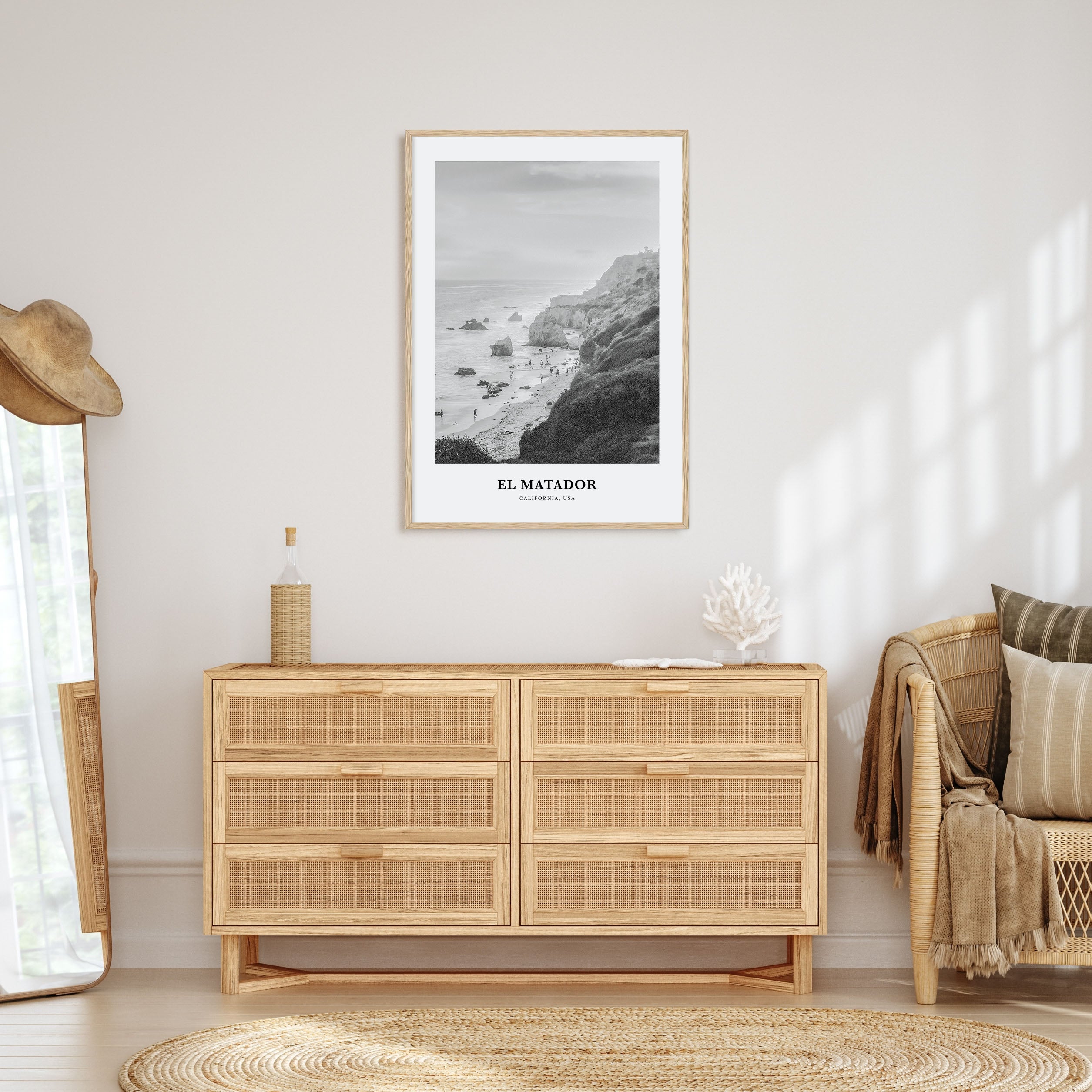 El Matador Portrait B&W Poster