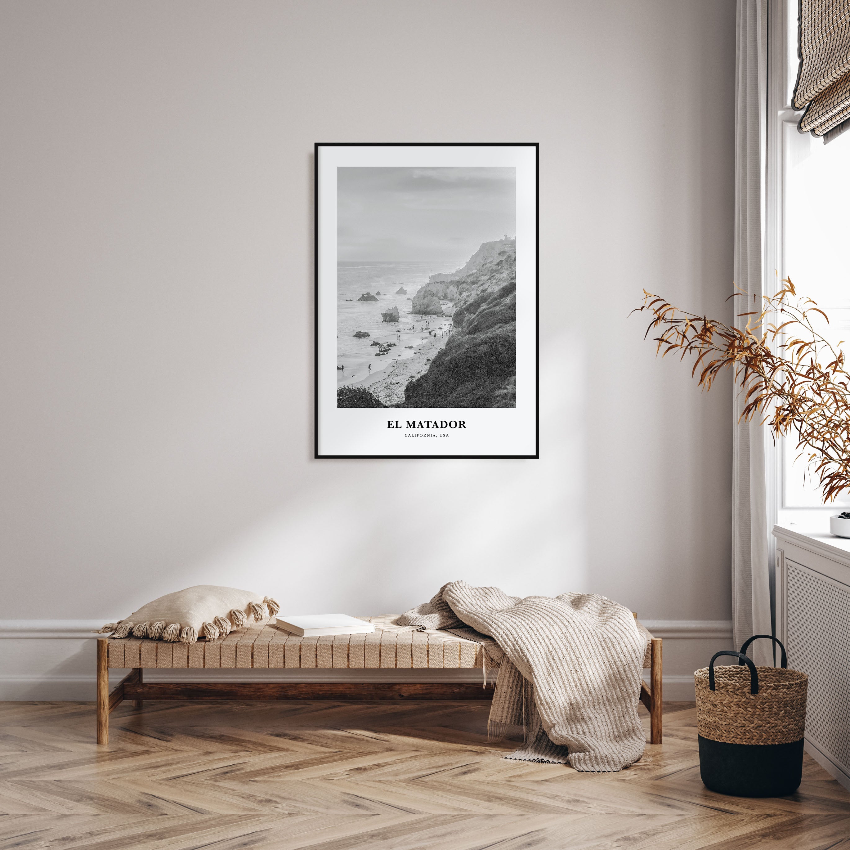 El Matador Portrait B&W Poster