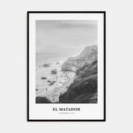 El Matador Portrait B&W Poster