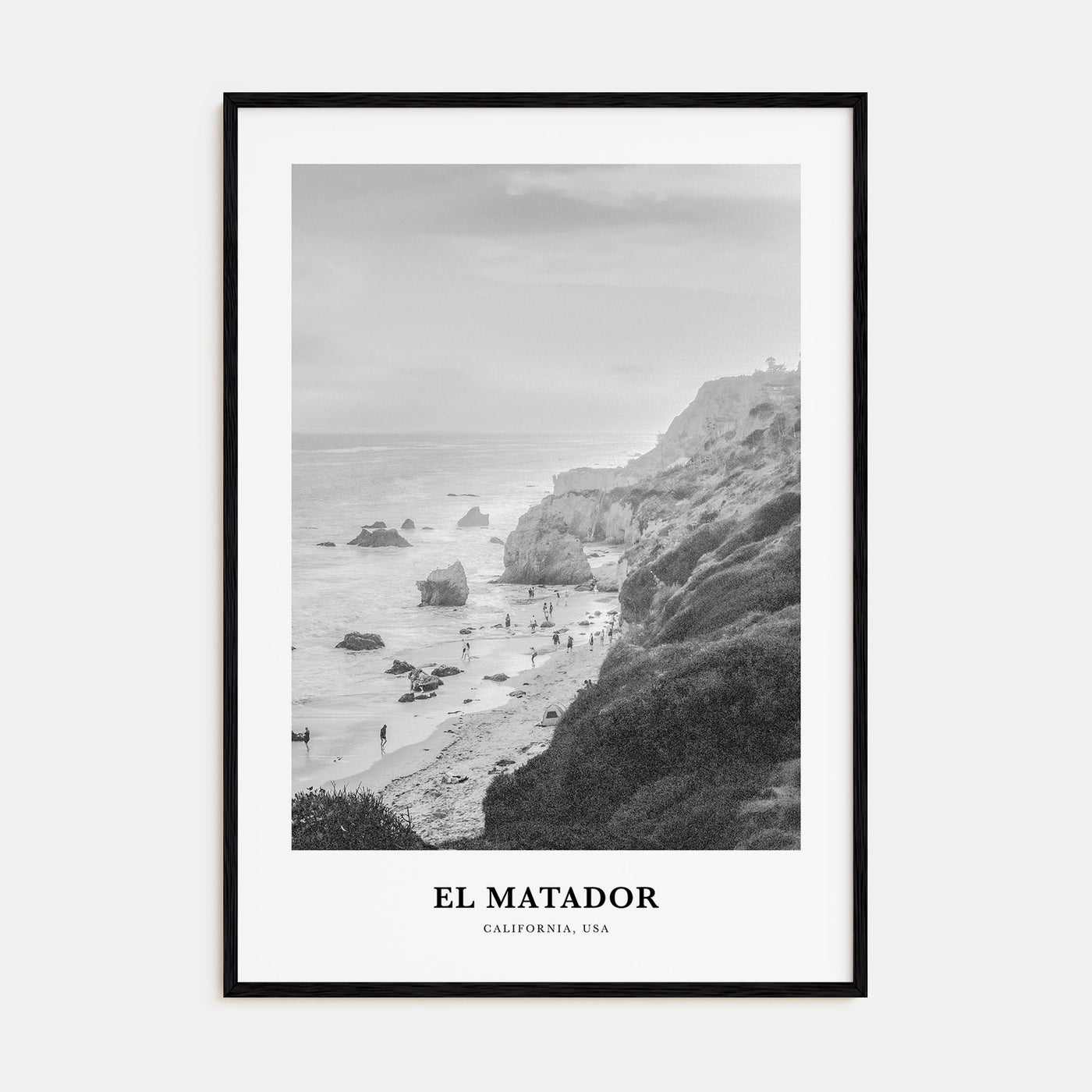 El Matador Portrait B&W Poster