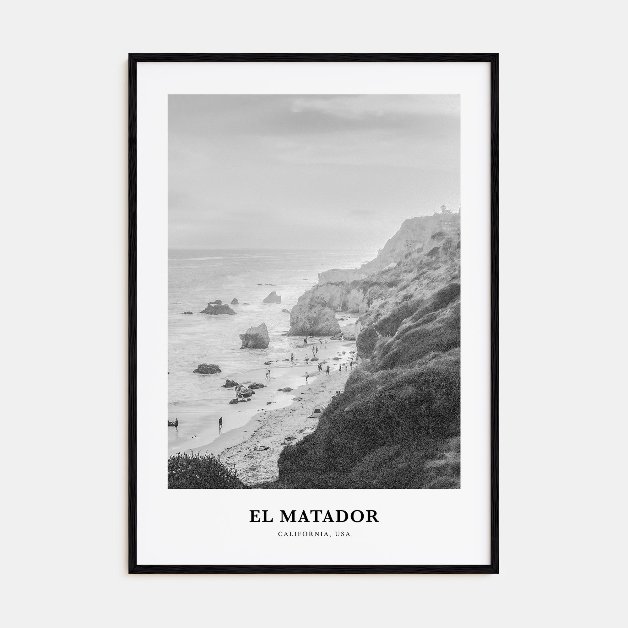 El Matador Portrait B&W Poster