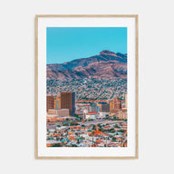 El Paso Photo Color Poster