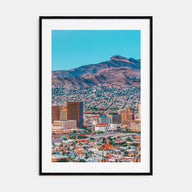 El Paso Photo Color Poster