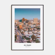 El Paso Portrait Color No 1 Poster