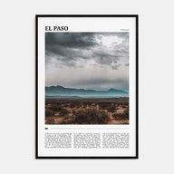 El Paso Travel Color No 2 Poster