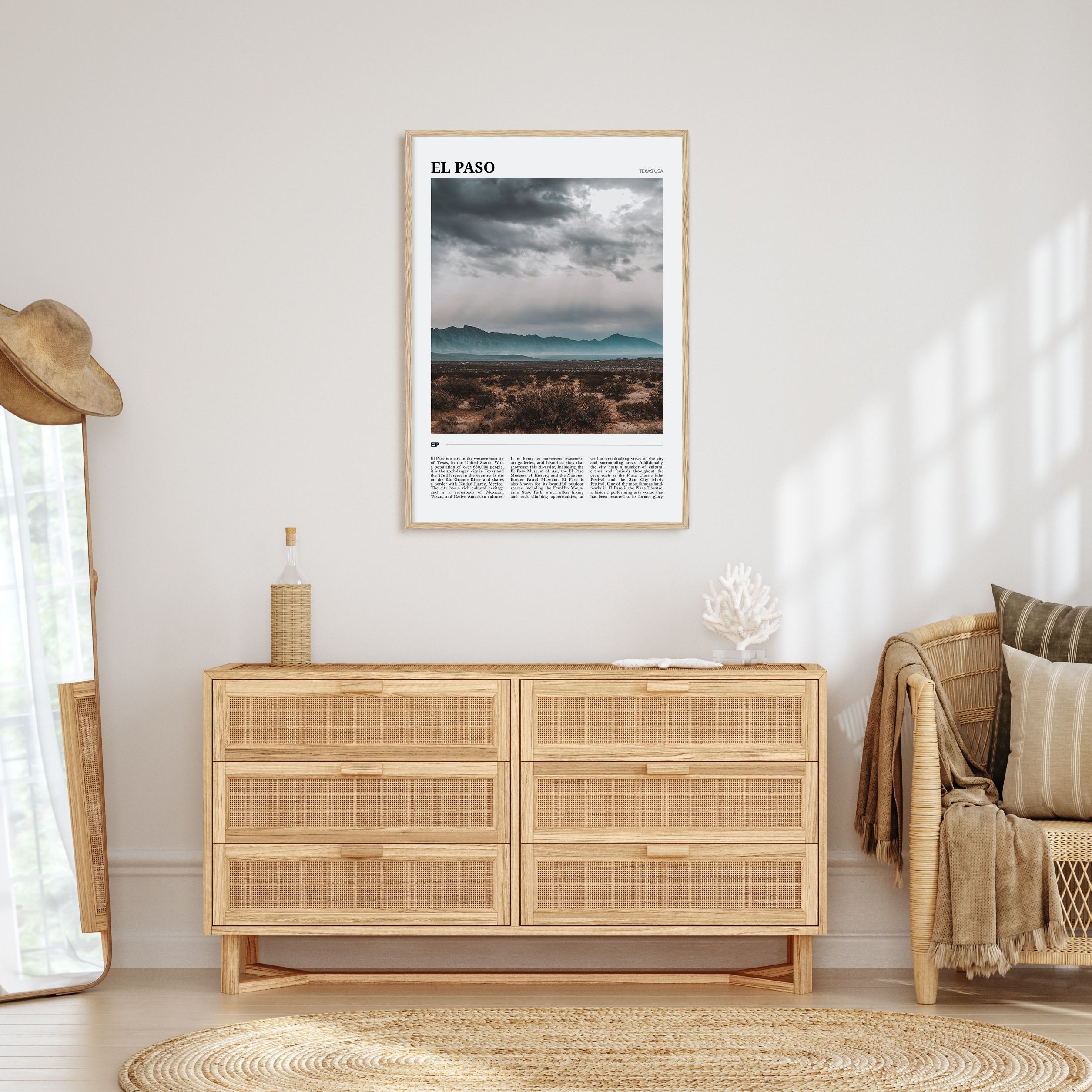 El Paso Travel Color No 2 Poster