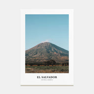 El Salvador Portrait Color Poster