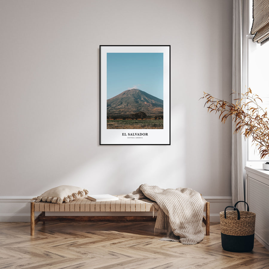 El Salvador Portrait Color Poster