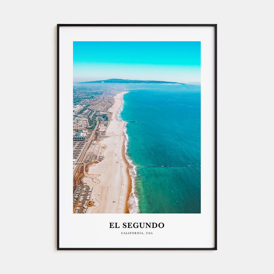 El Segundo Portrait Color Poster