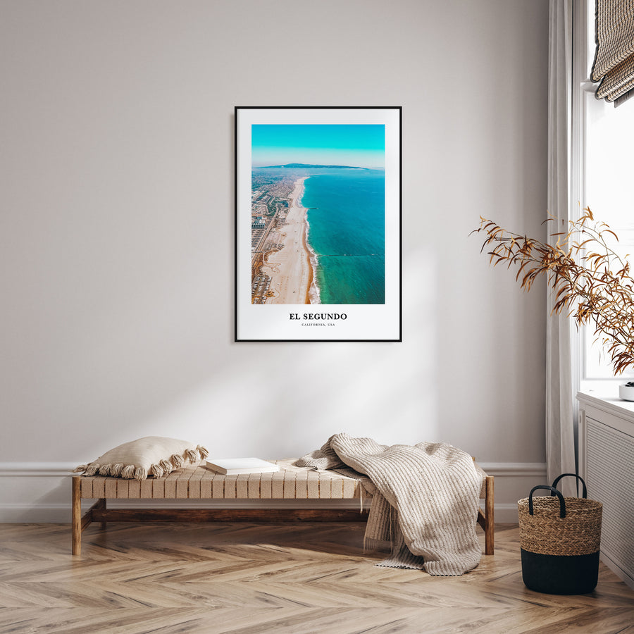 El Segundo Portrait Color Poster