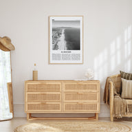 El Segundo Travel B&W Poster