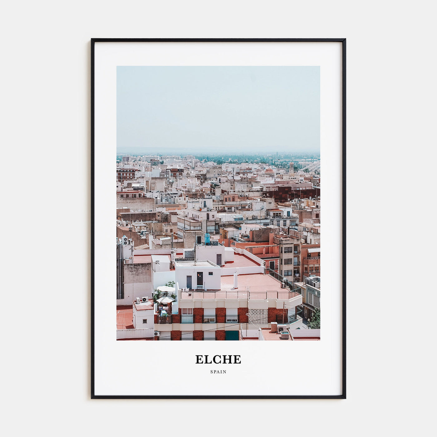 Elche Portrait Color Poster