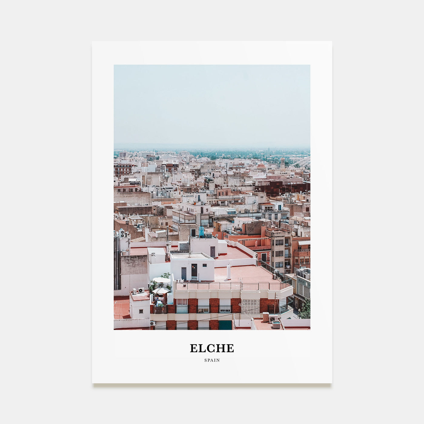 Elche Portrait Color Poster