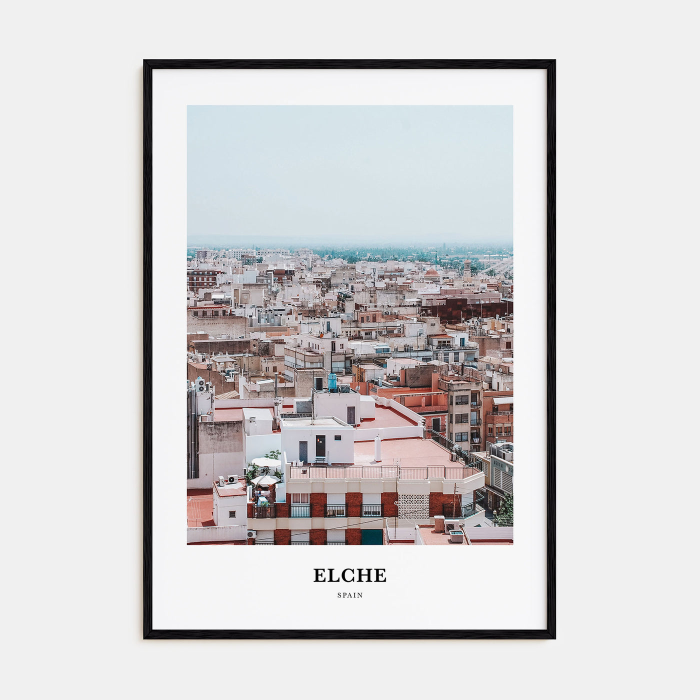 Elche Portrait Color Poster