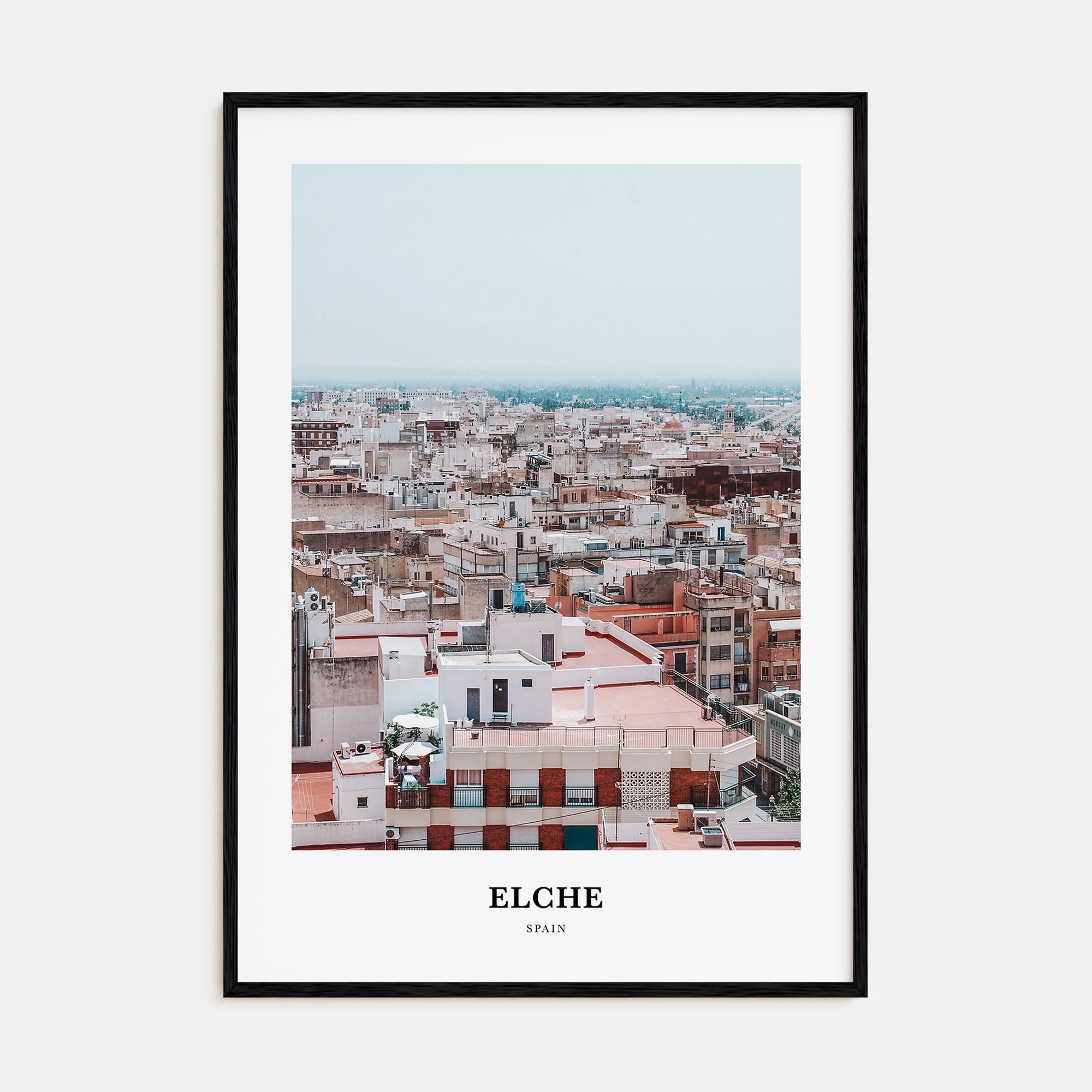 Elche Portrait Color Poster