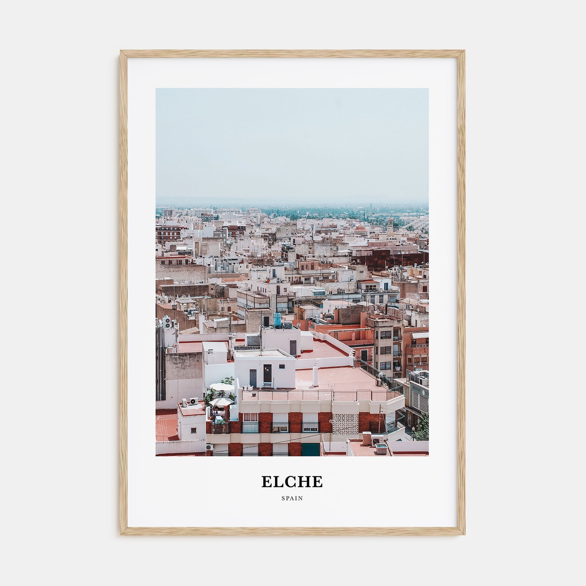 Elche Portrait Color Poster