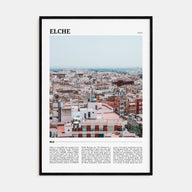 Elche Travel Color Poster