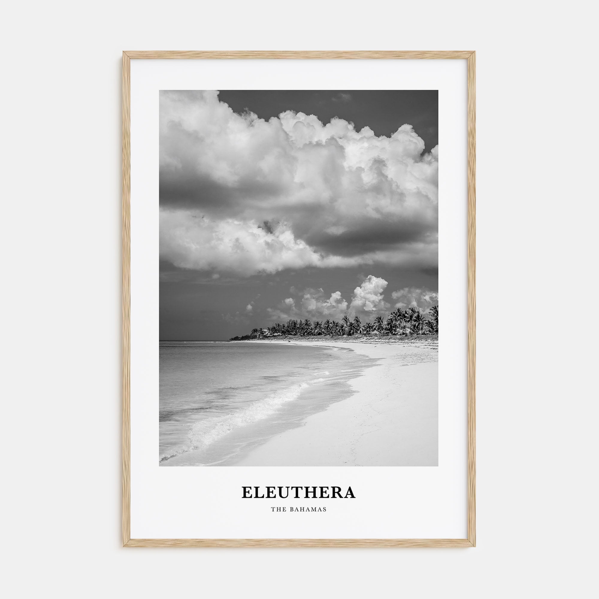 Eleuthera Portrait B&W Poster