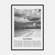 Eleuthera Travel B&W Poster