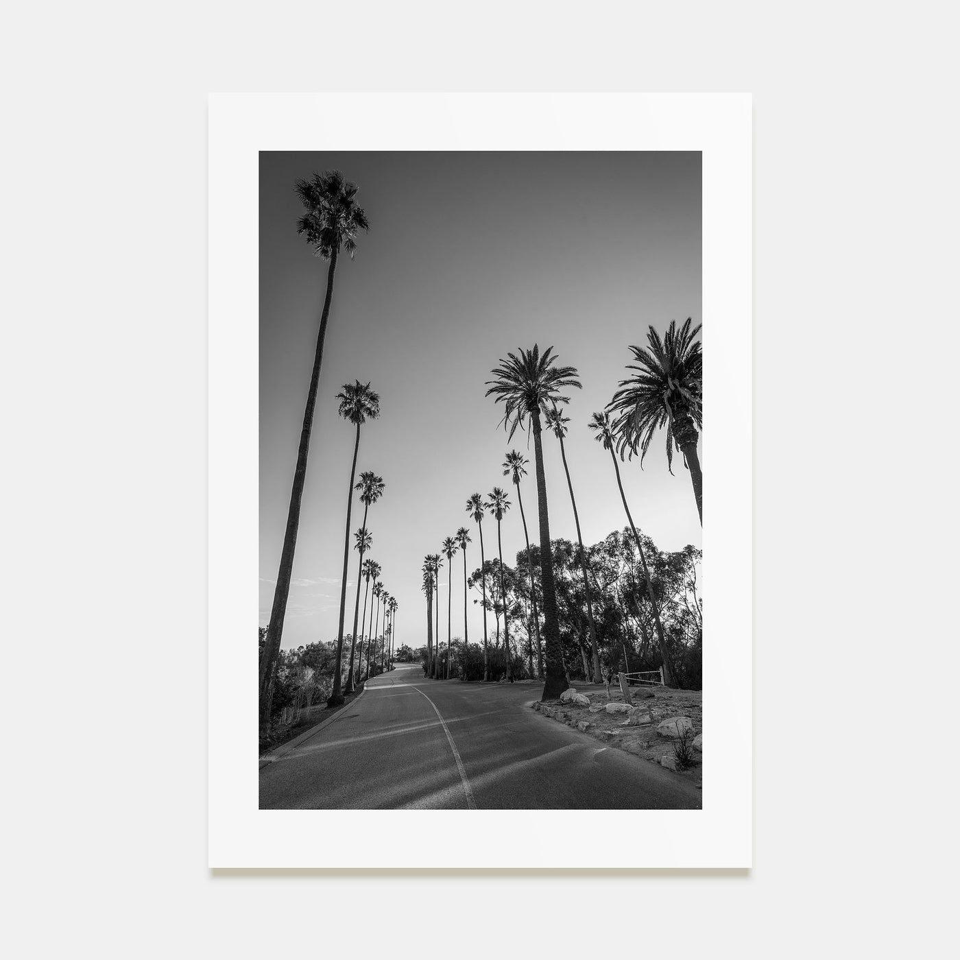 Elysian Park Photo B&W Poster