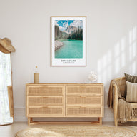 Emerald Lake Portrait Color Poster