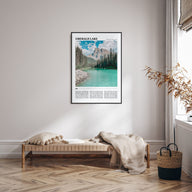 Emerald Lake Travel Color Poster