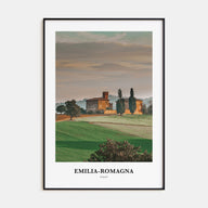 Emilia-Romagna Portrait Color Poster
