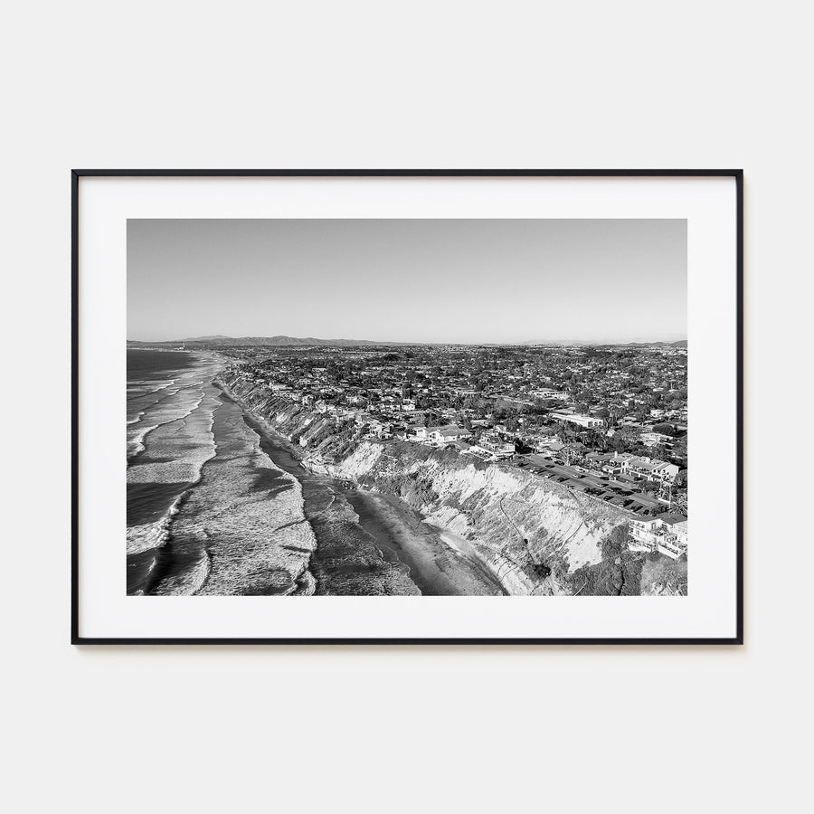 Encinitas Landscape B&W Poster