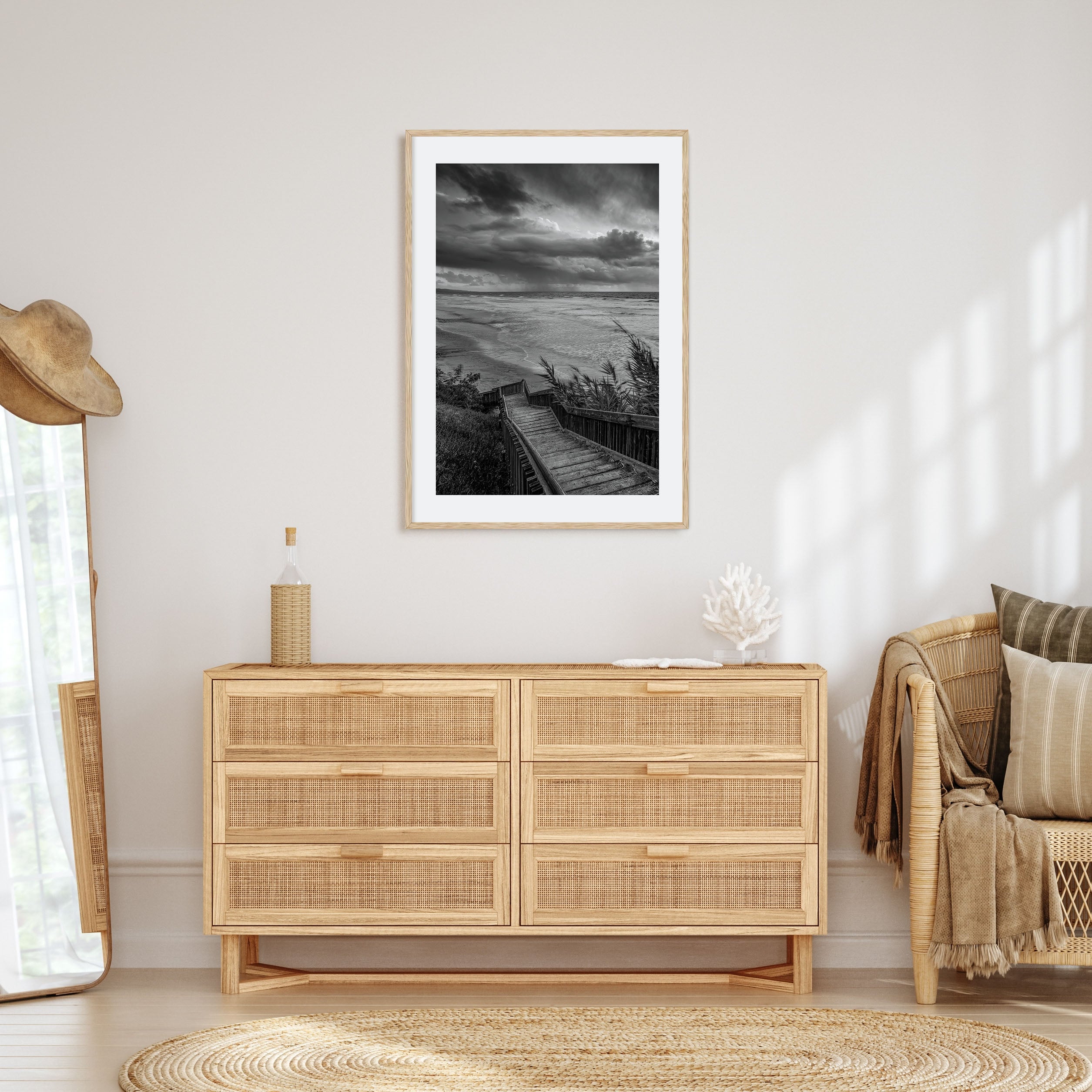 Encinitas Photo B&W No 3 Poster