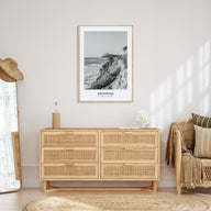 Encinitas Portrait B&W No 1 Poster
