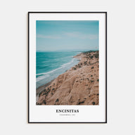 Encinitas Portrait Color Poster