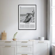 Encinitas Travel B&W No 1 Poster